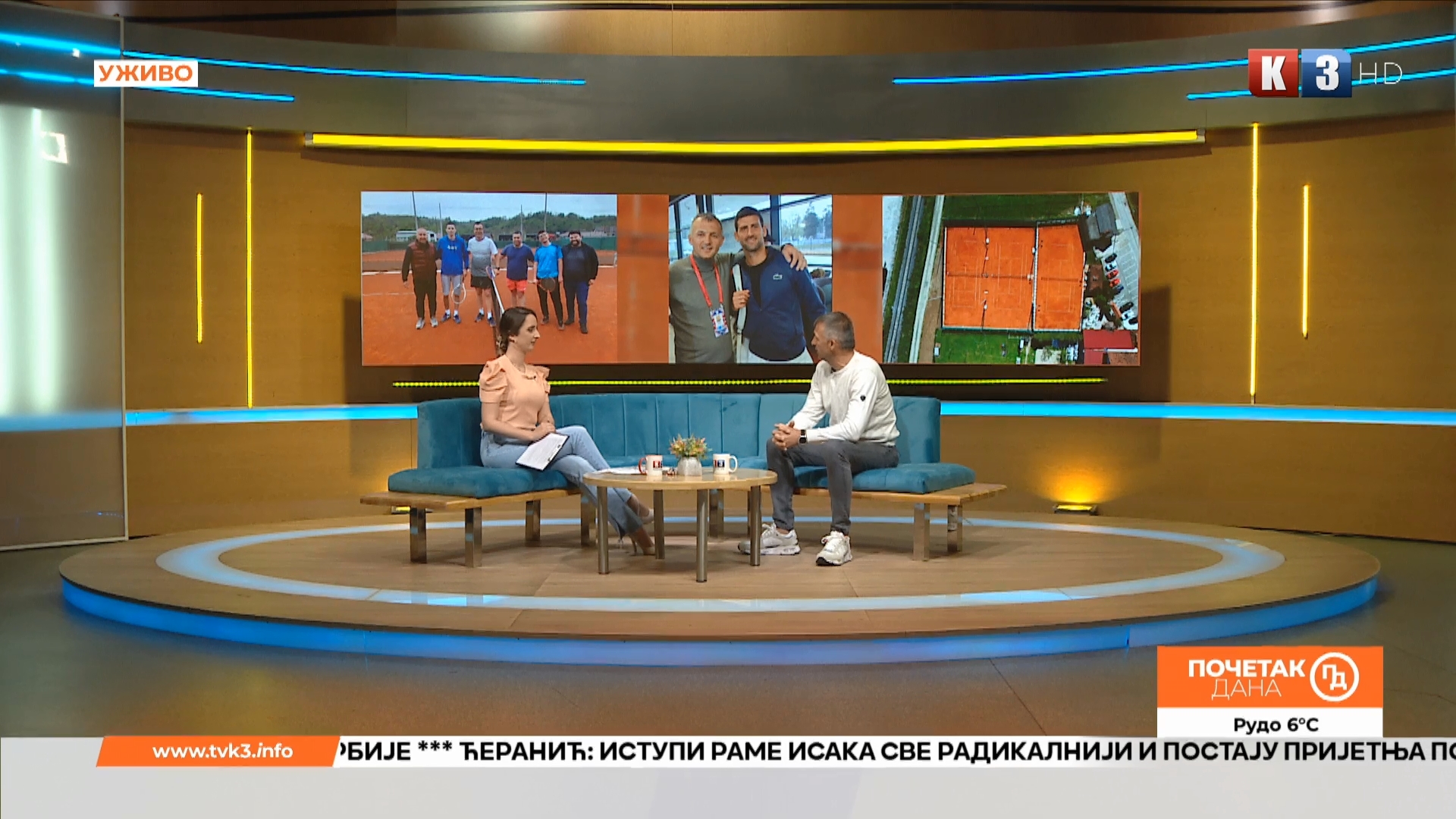 Teniski klub “Suvenir” iz Čelinca gotovo tri decenije okuplja zaljubljenike u “bijeli sport” – Početak dana TV K3 (VIDEO)