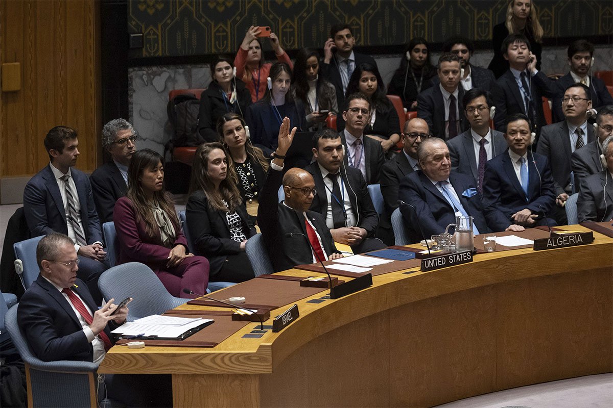 SAD uložile veto na prijem države Palestine u UN