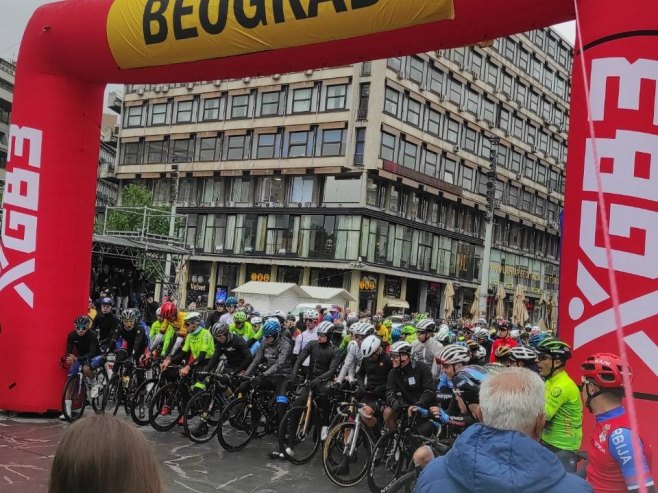 U Beogradu startovala biciklistička trka “Beograd – Banjaluka”