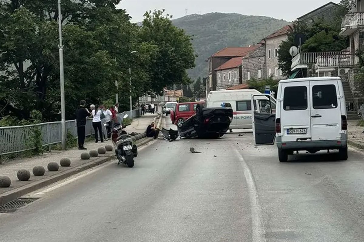 Jeziva nesreća u Trebinju: Poginula jedna osoba