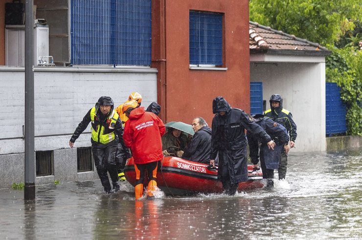 Padova i Vićenca pod vodom, suša na Sardiniji