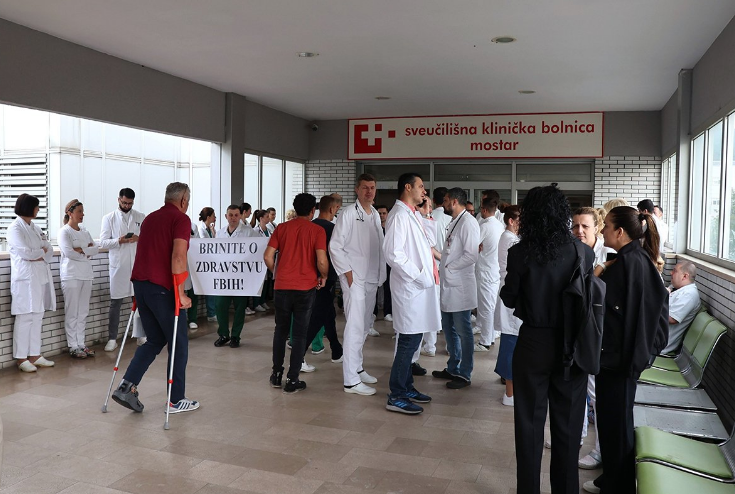 Moguć generalni štrajk medicinara u FBiH