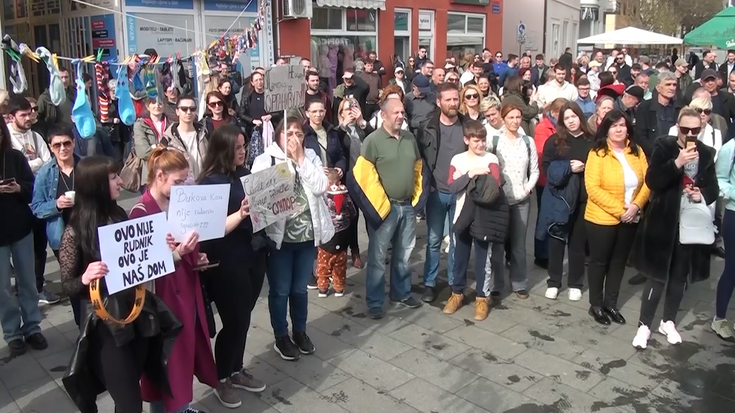 Građani Prijedora protiv rudnika na Bukovoj Kosi (VIDEO)