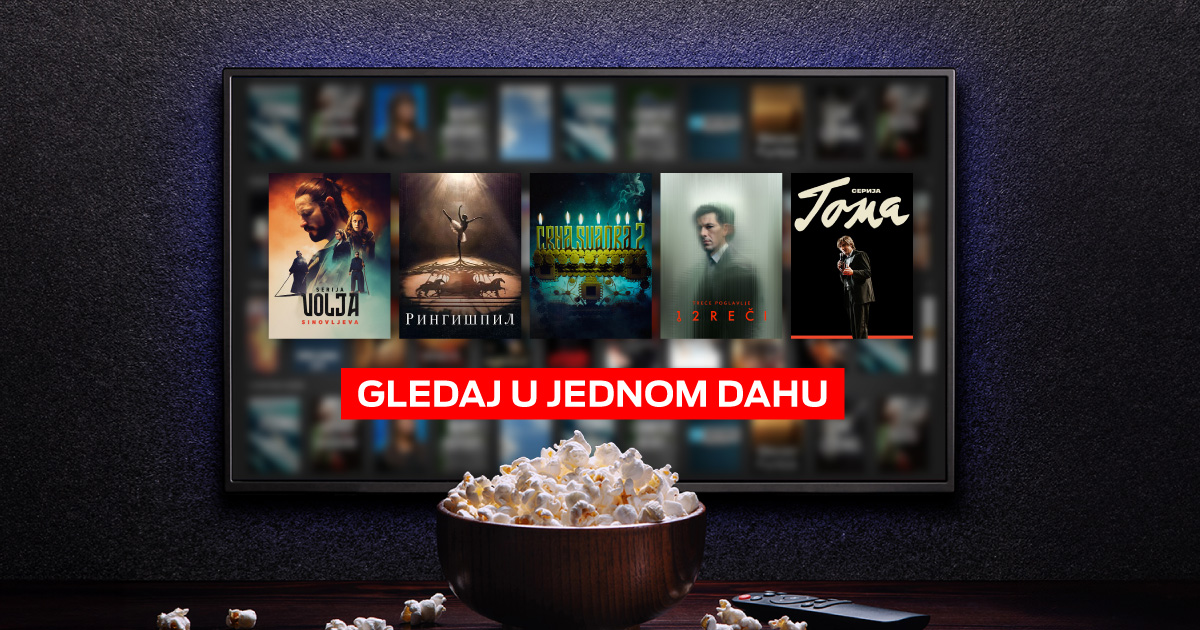 Zimski maraton domaćih serija u m:tel IPTV videotekama: Bindžujte cijele sezone najpopularnijih domaćih serija