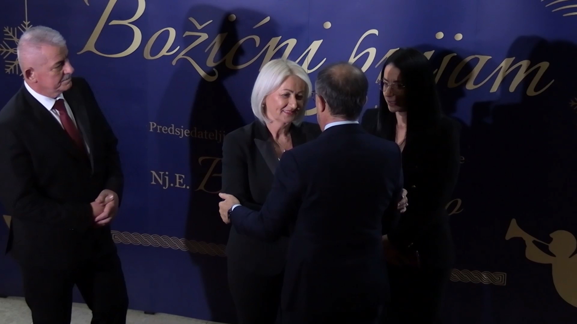 Krišto organizovala božićni prijem u Sarajevu (VIDEO)