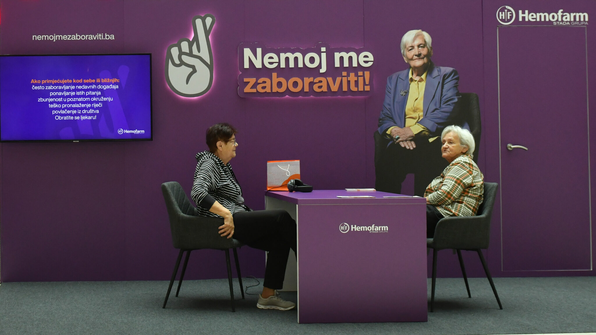 „Nemoj me zaboraviti”: Hemofarm pokrenuo kampanju podizanja svijesti o ranom prepoznavanju demencije (FOTO/VIDEO)